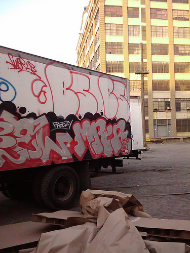 GRAFFITI:  MR. R MOD NSA GOD