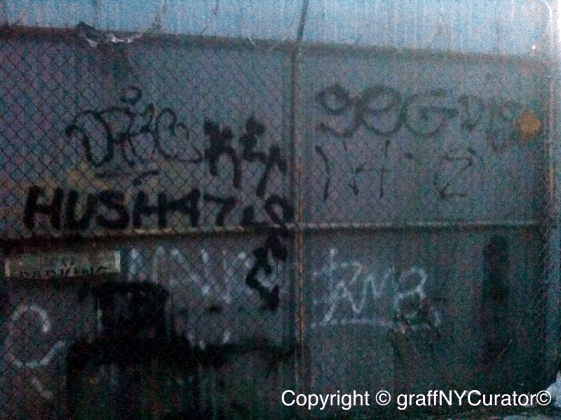 GRAFFITI:  DAZE · SEG DIS · HUSH47 · KERSE