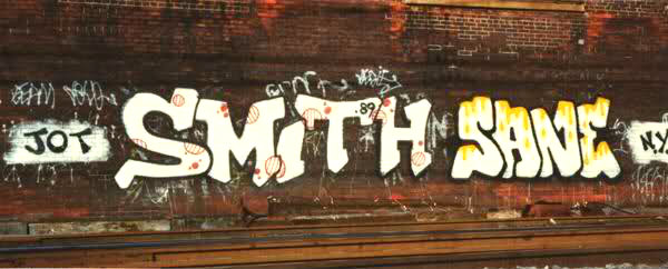 GRAFFITI:  SMITH · SANE