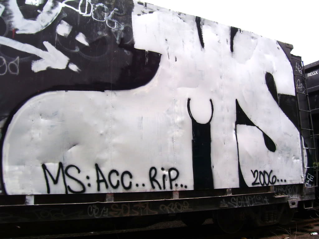 GRAFFITI: MS ACC RIP