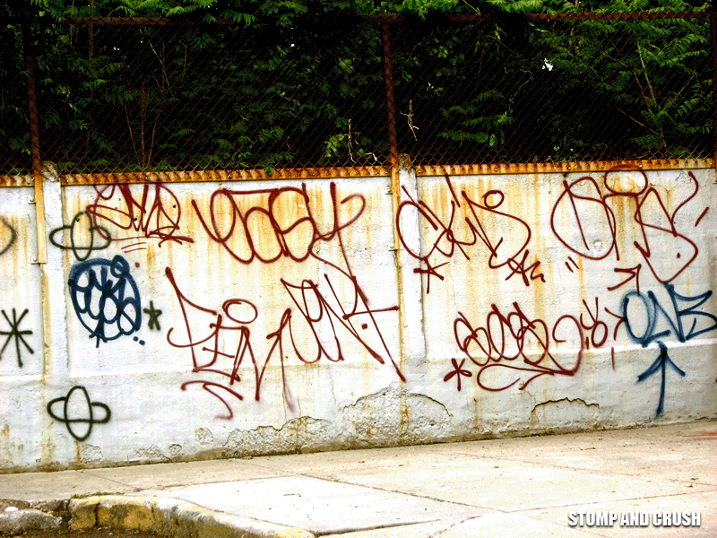 GRAFFITI: ACID · EASY · SKID · GNS · FEN · SEN4 · SCS YO · EJAE