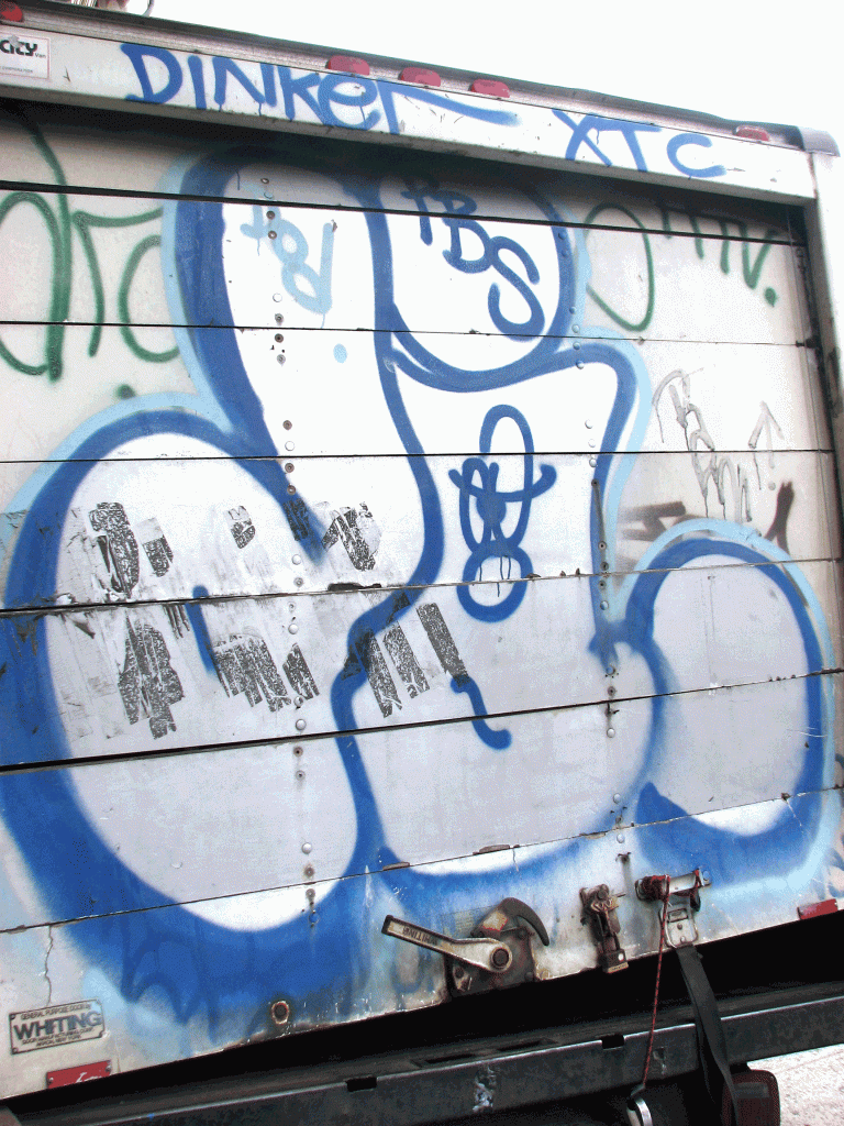 GRAFFITI:  DINK PBS XTC DOD