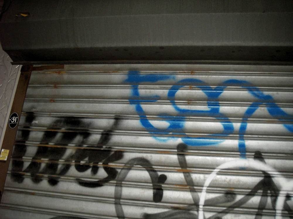 GRAFFITI:  LEO DIS