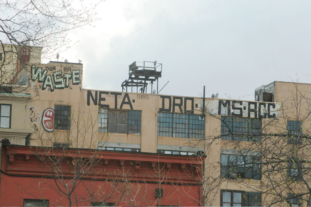 GRAFFITI:  NETA · DRO · MS ACC