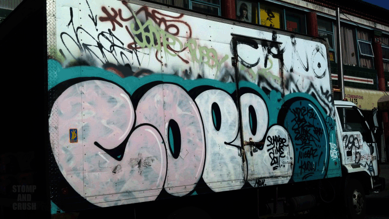 GRAFFITI:  COPE · JAONE· CANO