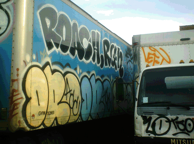 GRAFFITI;  ROACH RGN · DRO ACC · LEFT 