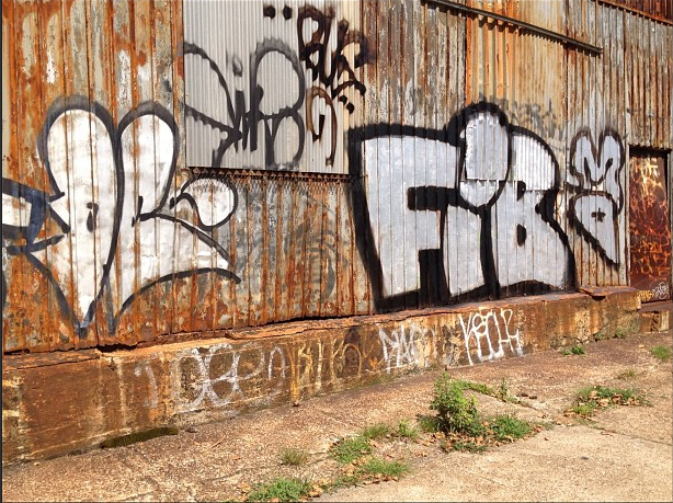 GRAFFITI:  DC · FIB · NIRO · BUG · KECH · DART · NBONE
