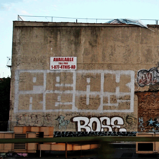 GRAFFITI:  PEAK · REVS · BOSE