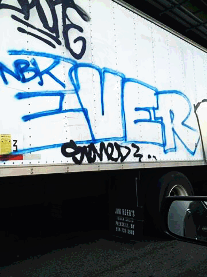 STREET GRAFFITI:  EVER NBK