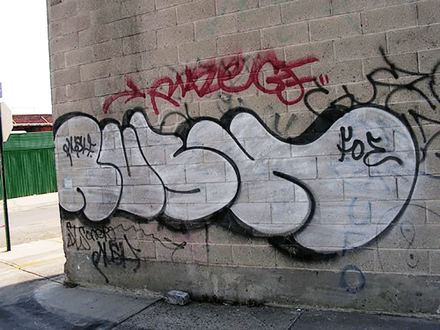 STREET GRAFFITI:  RUSH · RAZE GF