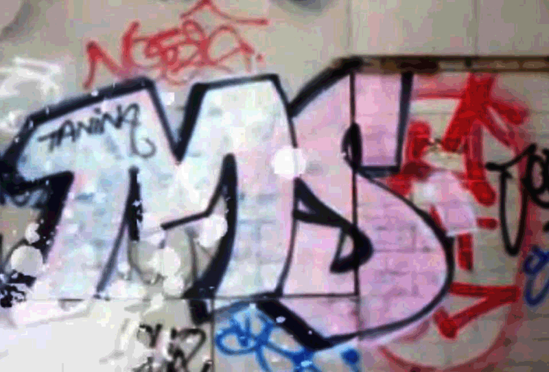 STREET GRAFFITI:  MS & TANINA · NEST