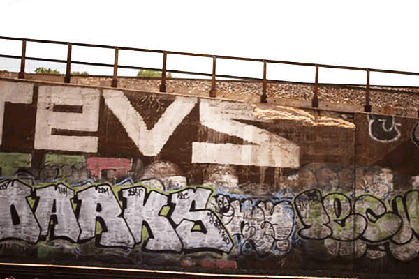 SUBWAY GRAFFITI: REVS · DARKS · TECK