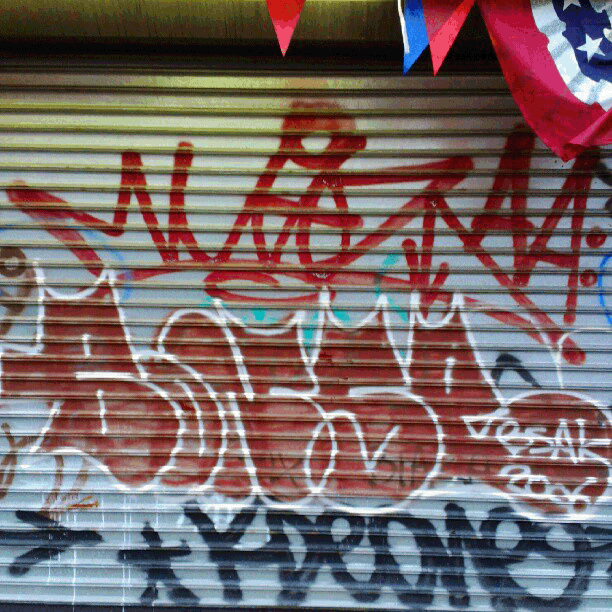 STREET GRAFFITI:  MUTZ AA · BONSE · KDEONE