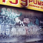 GRAFFITI: FRITZ 182 · SERF · ACID · MEGA T2B · BOO 36