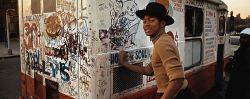 Graffiti: Ragged Ice Cream Truck - 1970s or Early 1980s