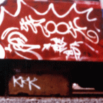 TRAIN GRAFFITI: KROOK · SES