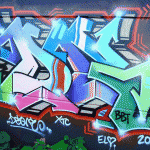 STREET GRAFFITI: DG ELO RTH BBT RIS XTC