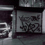 STREET GRAFFITI: VIC2 · JEW · BYE