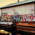 SUBWAY GRAFFITI: GHOST · ZENO · KET · TEZ