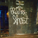 SUBWAY GRAFFITI: BRUZ RIS · GHOST