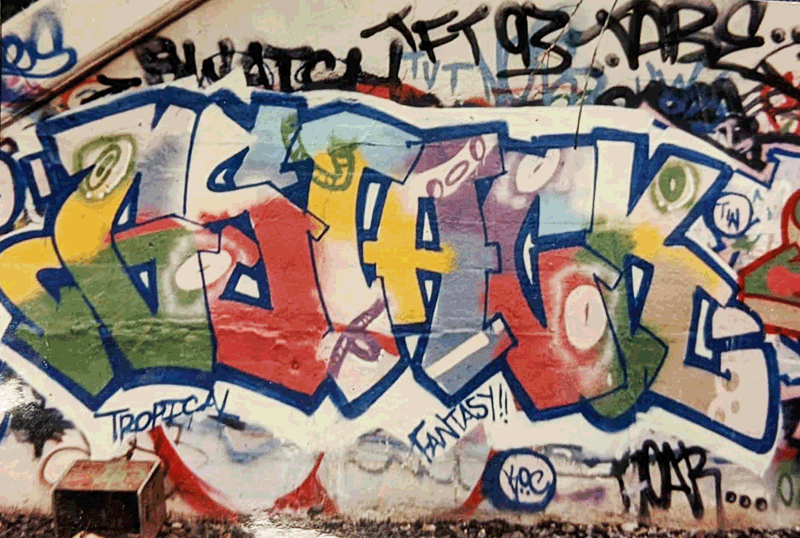 Taking it back to 1993 with this gem from the most legendary TABE TFT. Some nice colorful artwork by the homie GSTACK. Shout out to SWATCH TRM. Shout out to #TheVoodooTribe. Bronx graffiti.