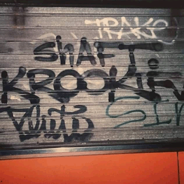 STREET GRAFFITI: KROOK TFV · SHAFT · TRAKE RTD · PLUTO